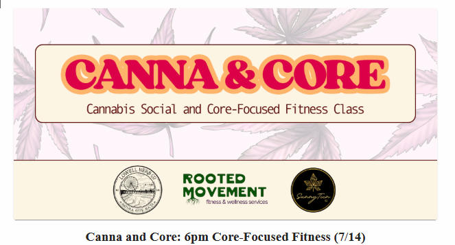 Canna and Core: 6pm Core-Focused Fitness